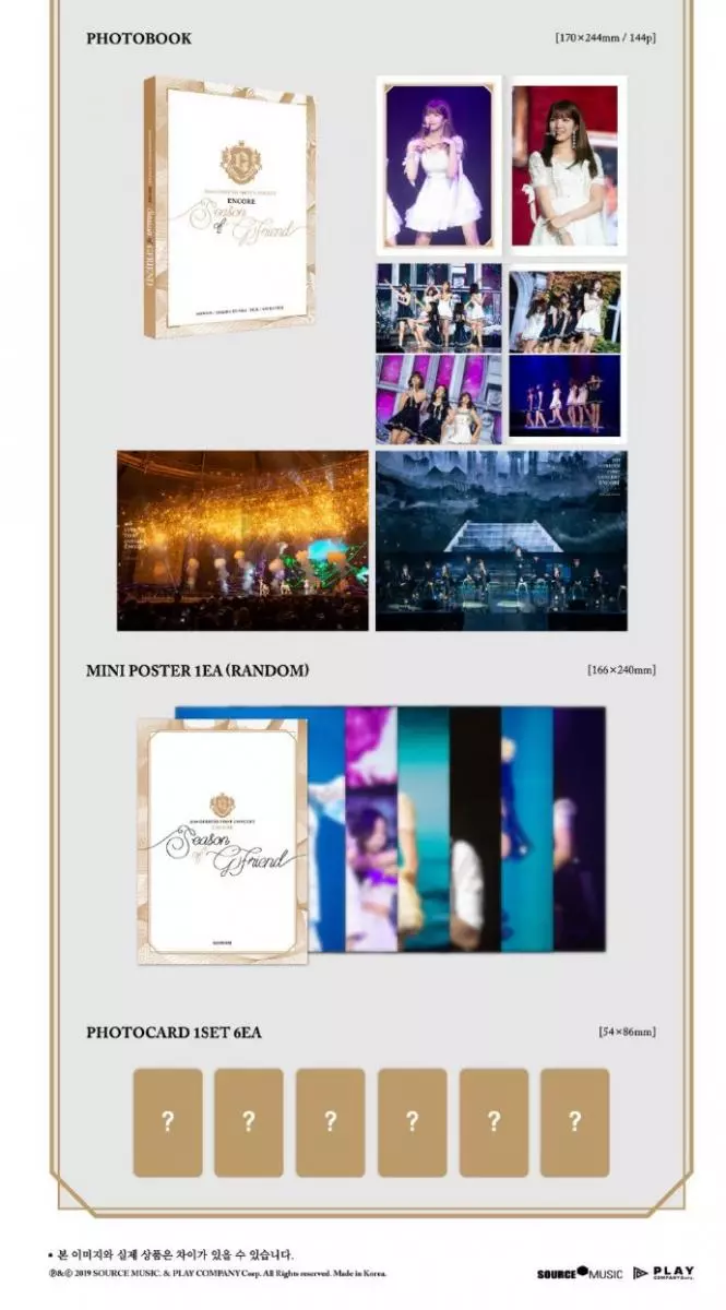 [GFRIEND][分享]190227 值得珍藏！《Season of GFRIEND》安可DVD&藍光版配置公開