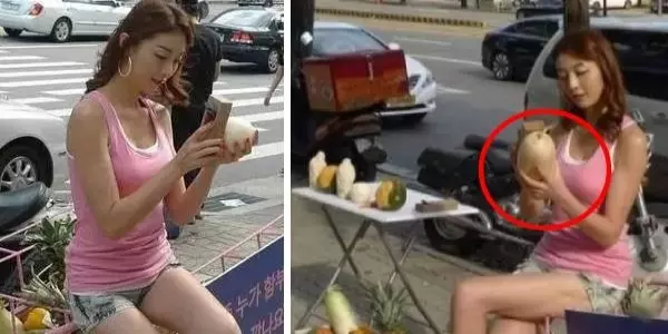 超正水果西施「削水果一個賣1300元」!一大堆人卻搶買削好的超貴水果!走近一看才發現是啥!
