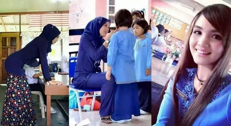 馬來西亞小學生曬班主任老師,個個顏值媲美網紅
