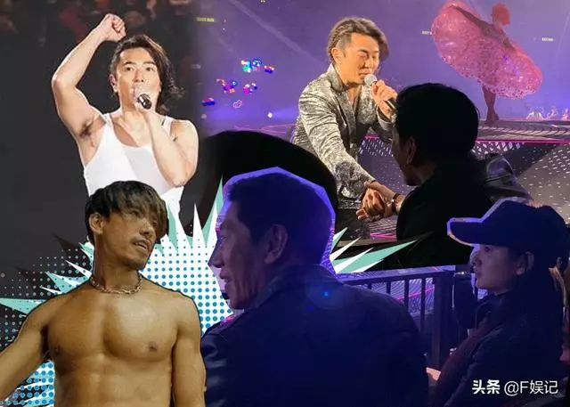 張耀揚帶女友捧場鄭伊健演唱會,烏鴉和陳浩南握手「和解」!