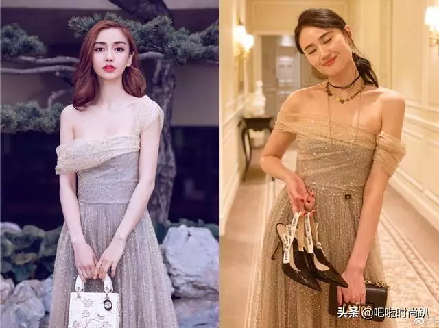 李小鵬老婆和baby撞衫,十萬塊的裙子普通人和明星穿果然不一樣!
