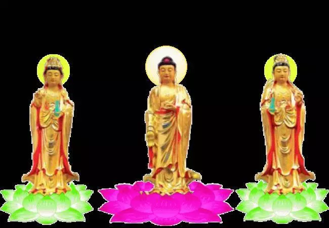恭喜您,您真幸運,一大清早您就見佛了!請接福