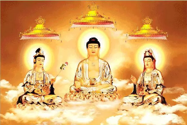 恭喜您,您真幸運,一大清早您就見佛了!請接福