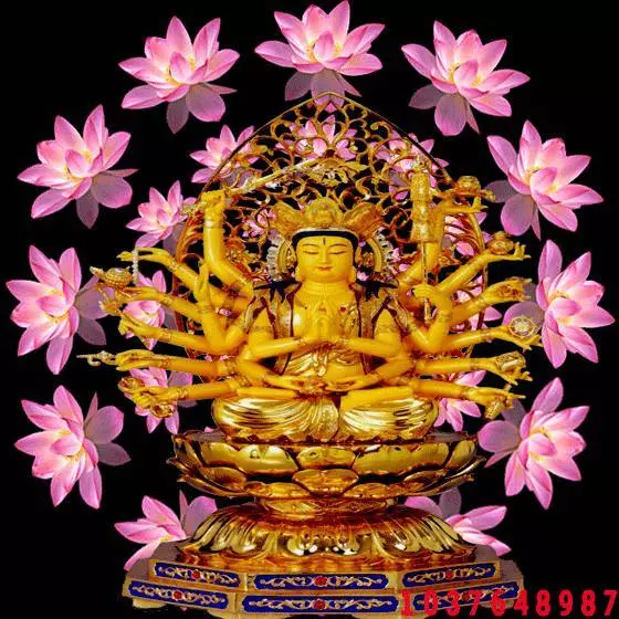 恭喜您,您真幸運,一大清早您就見佛了!請接福