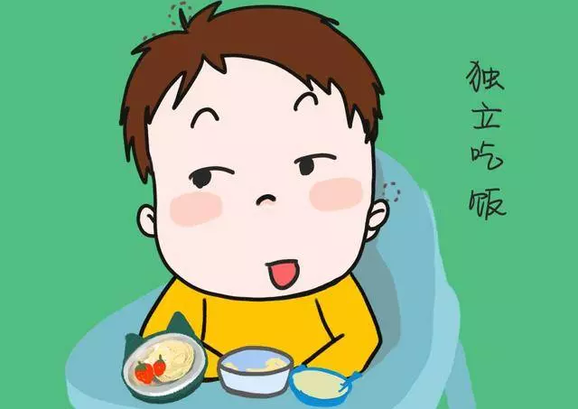 訓練孩子獨立吃飯很重要,錯過黃金時間,這3大危害毀了孩子一生