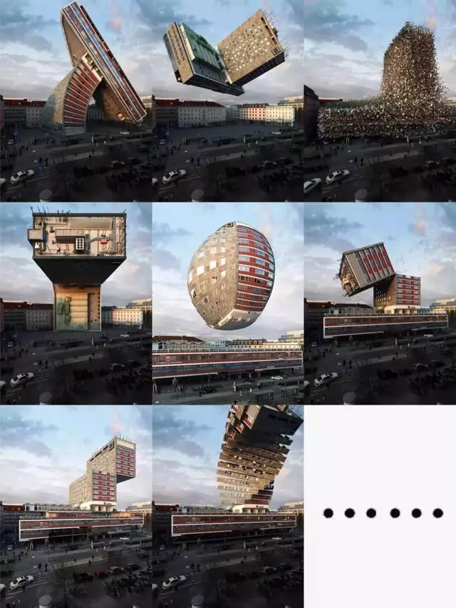 腦洞大開,鬼才藝術家想像中的玄幻建築!