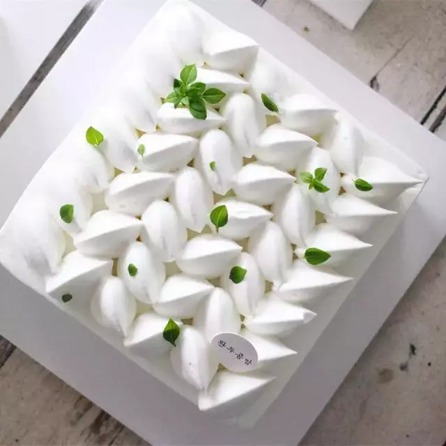 韓國奶油風蛋糕，小清新的時尚感，火爆來襲！