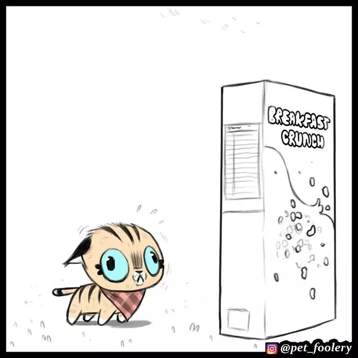 貓狗漫畫再推新系列!單純貓傻傻落水 傲嬌狗的「霸氣反應」讓人戀愛了❤