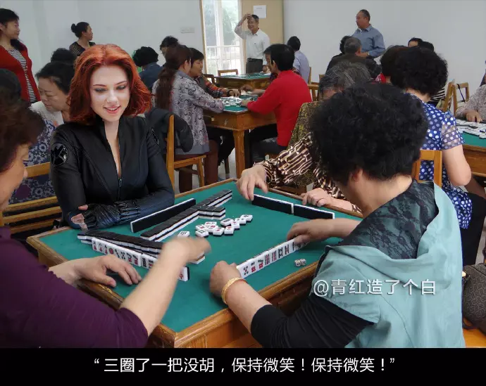 30張如果超級英雄出現在「中國街頭」的爆笑圖 洛基很適合幫人算命...