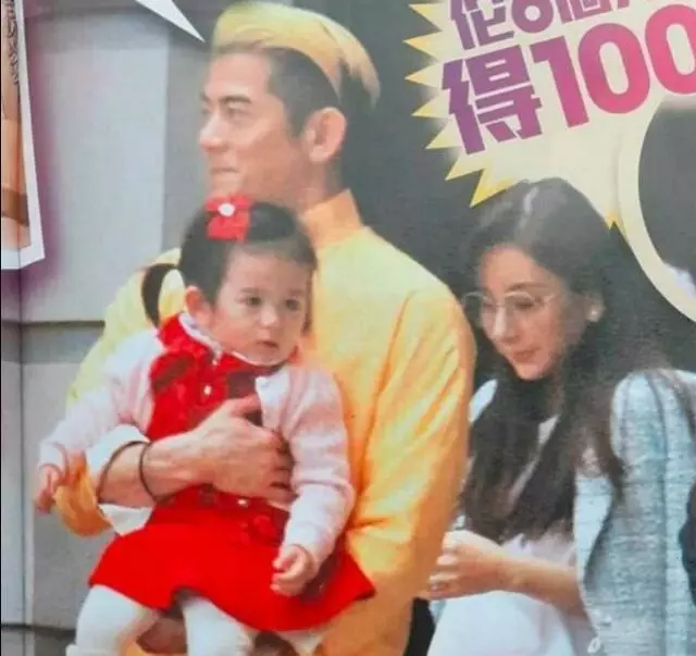 郭富城女兒正面照曝光,鼻樑高挺像混血,看來是繼承了方媛的美貌