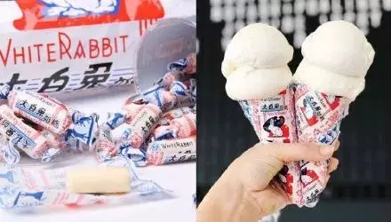 想吃!大白兔竟然出冰淇淋了?!網友:中國在搶貓爪杯,美國在搶冰淇淋...