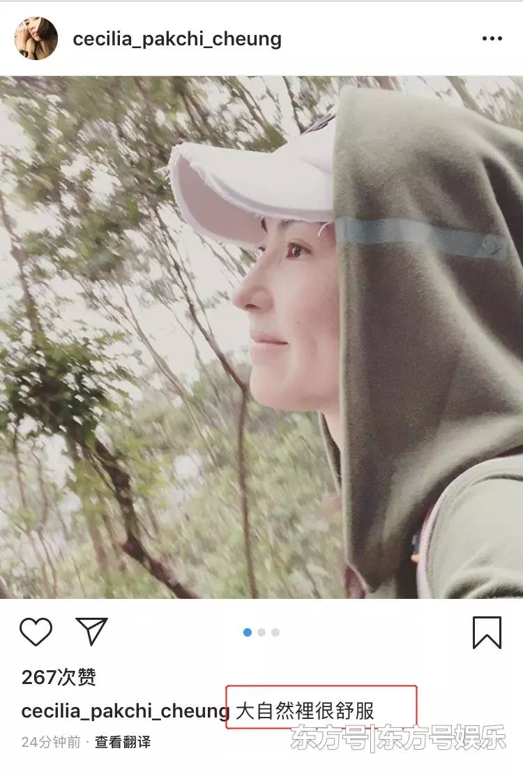 沒婚變!張柏芝曬男友視角登山照破謠言,臉上贅肉成亮點!