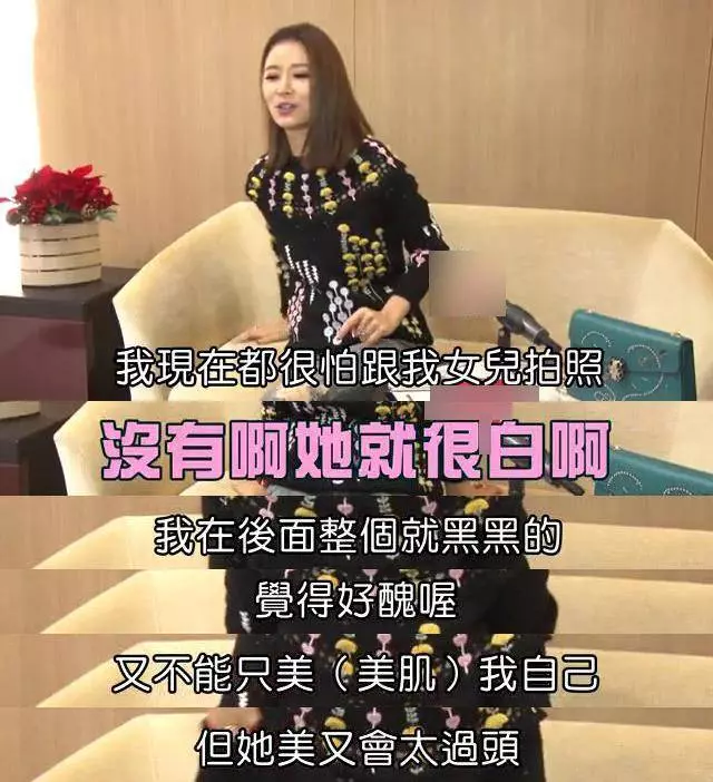 林心如帶女兒出行,簡直就是翻版霍建華,網友:太像了吧