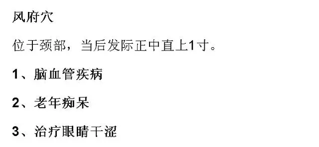 最全穴位合集,1分鐘學會如何自治!自己才是最好的醫生!