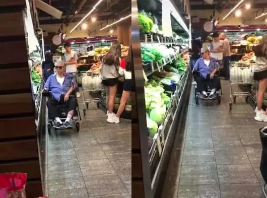 67歲洪金寶坐輪椅買菜被偶遇,越變越瘦引網友擔心