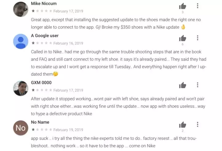 Nike「自動綁鞋帶」球鞋疑似有 Bug,一些 Android 用戶只能配對單只鞋 | TechNews 科技新報