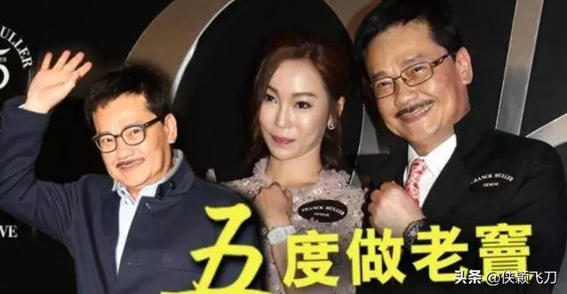 黎姿第一任男友黃玉郎再婚!奉子成婚娶小37歲嫩妻,據說已經懷了第五胎,非常開心!
