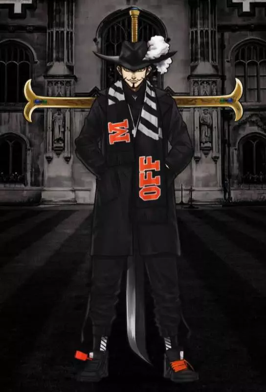 當《海賊王》中的九位角色穿上現代服裝,鷹眼最霸氣,羅最帥氣!