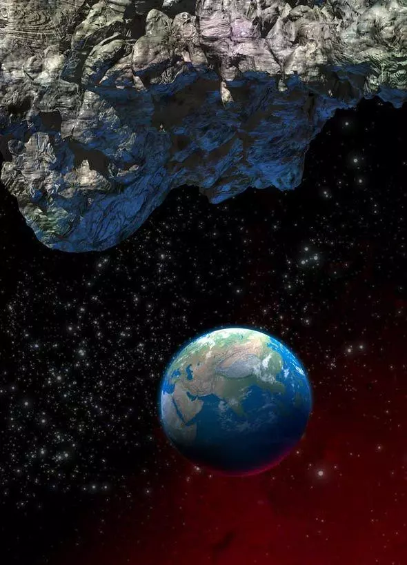 NASA透露,一顆時速超過25000Km/h的巨型小行星將在本周掠過地球