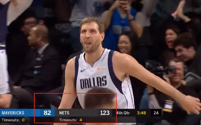 【影片】落後44分,教練換上Nowitzki,37億老闆Cuban很明確:請刷分去吧!