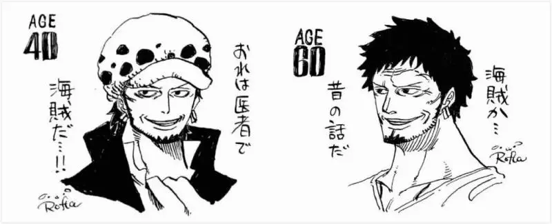 《海賊王》各人物老年形象曝光,60歲的娜美比大媽還丑!