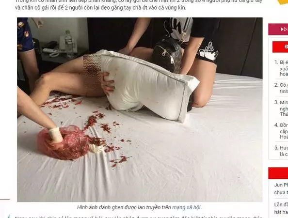 【視頻】小三慘遭「剁碎辣椒抹下體」,大媽還率姐妹亂剪她頭髮
