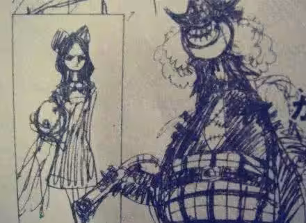 《海賊王》尾田早期手稿曝光,娜美是狂戰士,多弗朗明哥成禿頭!