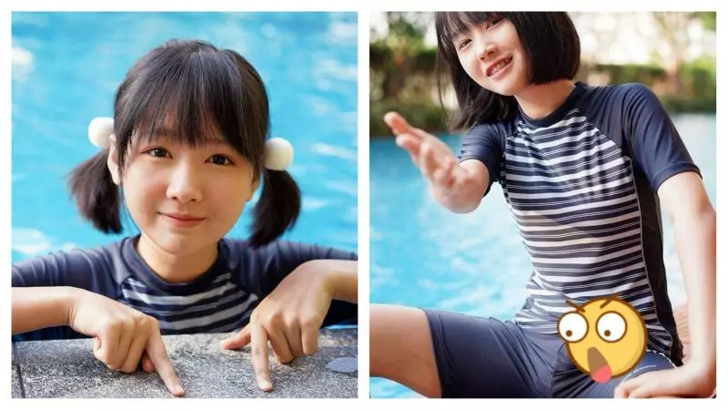 網友:為什麼是隆起的!!!被網瘋傳 泰國美少女無奈:人家真的是女生