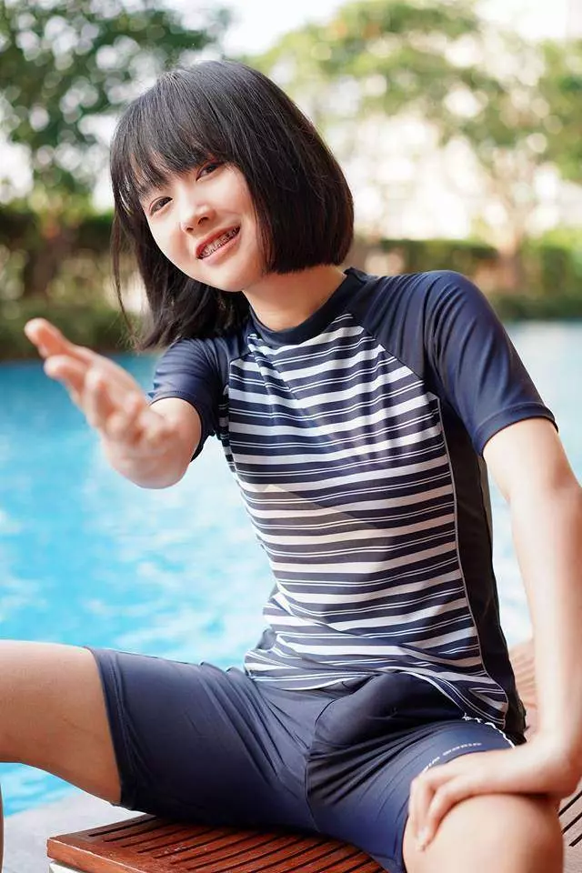 網友:為什麼是隆起的!!!被網瘋傳 泰國美少女無奈:人家真的是女生
