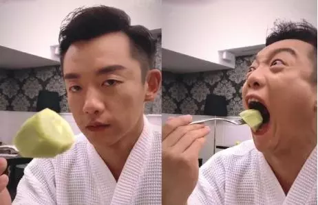 明星塗口紅吃東西,熱巴不拘小節,戚薇霸氣,王俊凱最秀氣