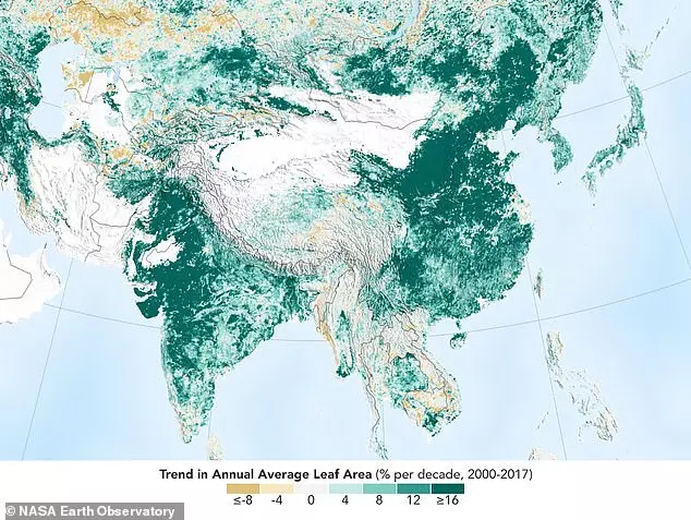 環保真的沒白做!NASA研究發現「地球比20年前更綠了」 專家指出「這2個工業污染大國」貢獻最大