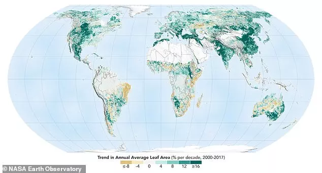 環保真的沒白做!NASA研究發現「地球比20年前更綠了」 專家指出「這2個工業污染大國」貢獻最大
