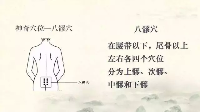 八髎穴原來有那麼神奇的作用