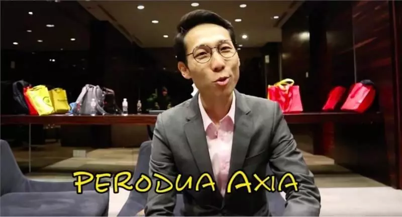 有名氣就要買豪車?顏江瀚~~就要最低規格的Axia....連Aircond也不要!
