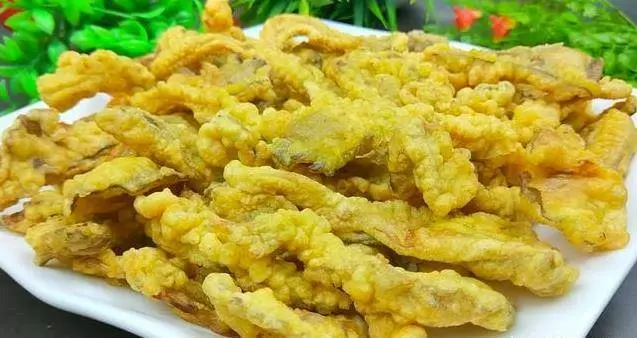 手把手教你炸蘑菇,金黃酥脆,不油膩,比街邊賣的好吃多了!!!