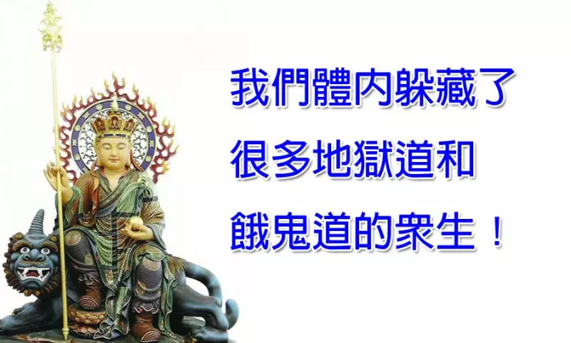 〈必看!〉體內陰性眾生越多,你就會衰老的越快!業障是躲在(色身)上