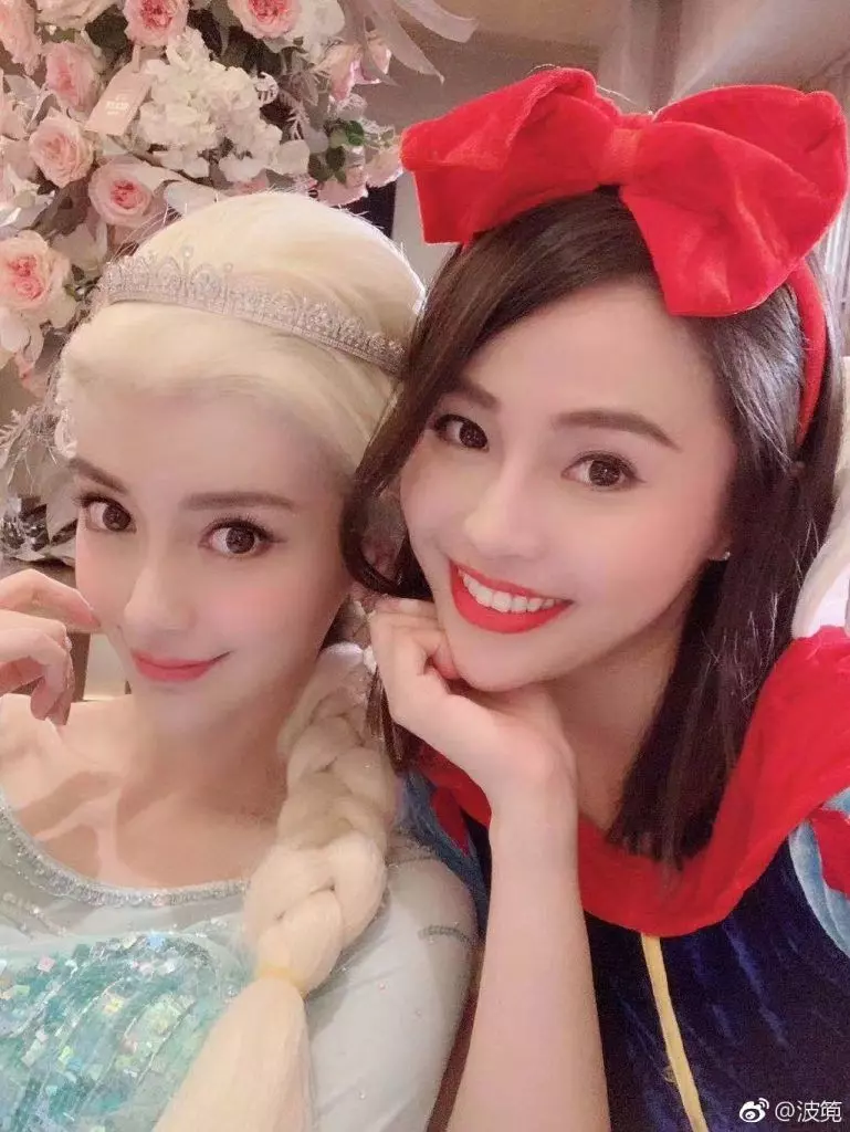 Angelababy超齡化身冰雪女王 網友:細佬反串更搶鏡!
