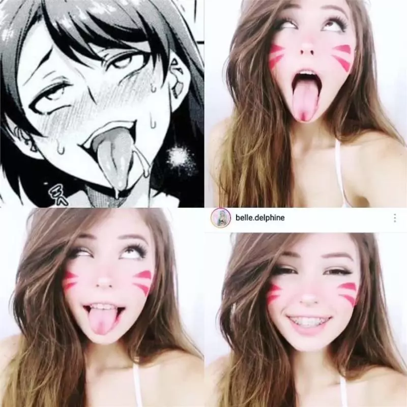 200萬粉絲追蹤!19歲阿黑顏正妹《Belle Delphine》火了,玩起各種Cosplay讓人直呼凍未調