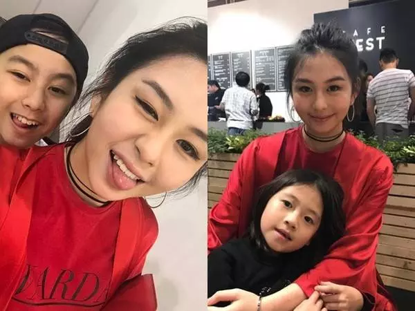 邱淑貞20歲女兒近照曝光!一身「粉」搭鬆糕鞋,被人們覺得十分耀眼