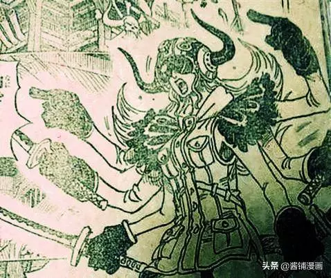 海賊王935話圖片:新出場的凱多部下都很帥氣,Queen原來是反差萌