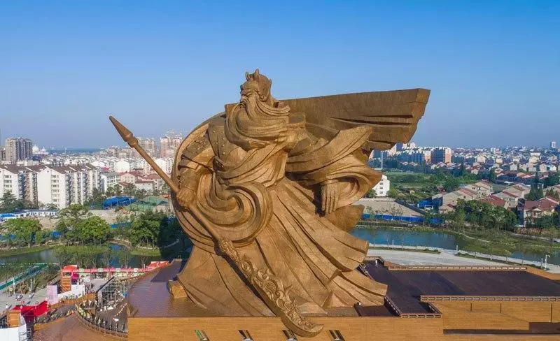 全球最大關公聖像完成!占地228畝,19層樓高,耗資15億,內部竟還另有乾坤