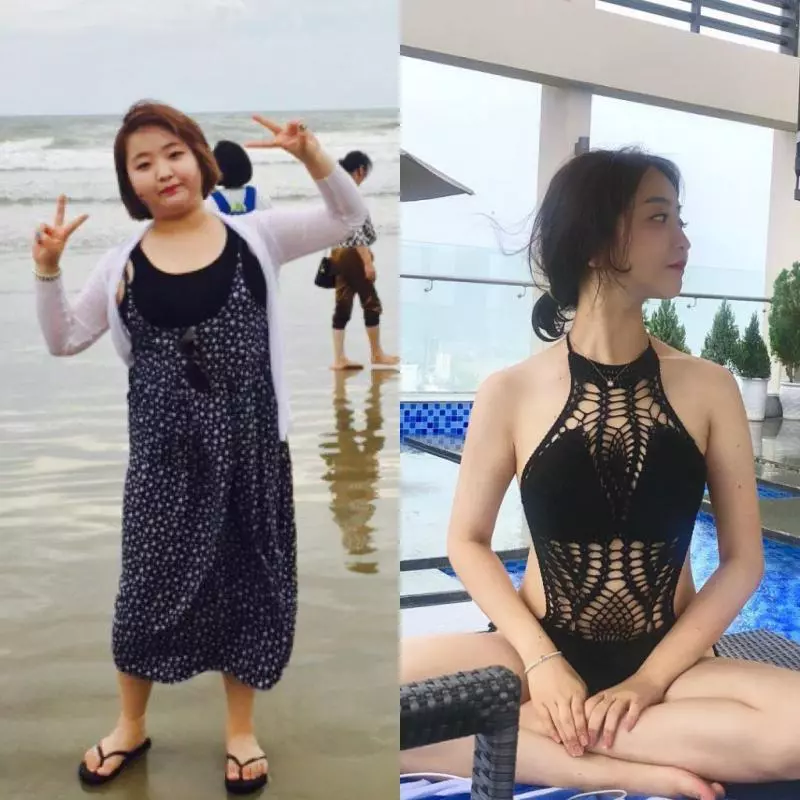 韓國肉妹4個月甩掉28KG秒變正妹!只要改掉2大習慣減肥成功不是夢