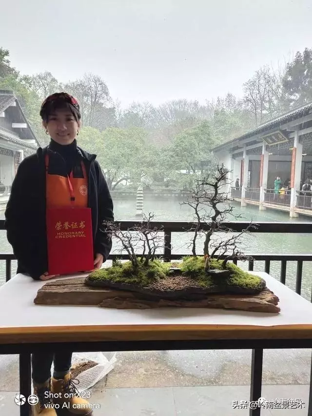 甜妹子史詩:盆景讓我的人生多了一分快樂和感動!