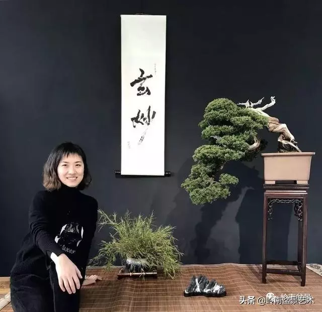 甜妹子史詩:盆景讓我的人生多了一分快樂和感動!
