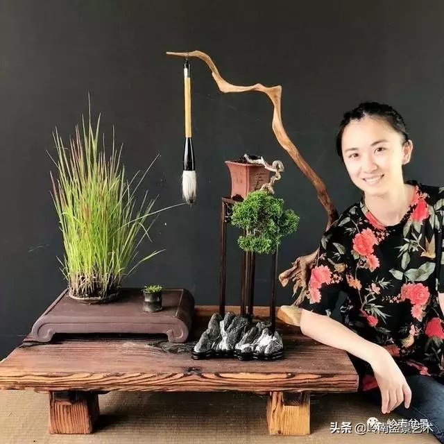 甜妹子史詩:盆景讓我的人生多了一分快樂和感動!