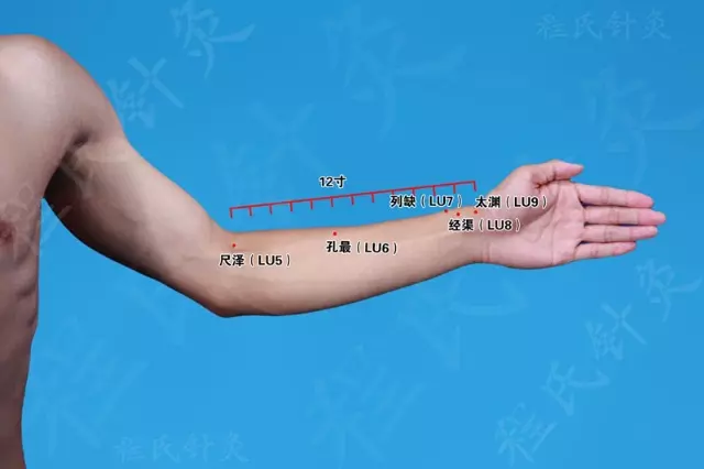 【穴位點按快止咳】(供參考)
