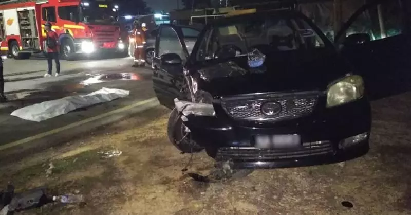 ◤ 今天凌晨開車時,失控猛撞路旁大樹當場斃命! ◢ 是大馬藝人「江倩齡」香消玉殞