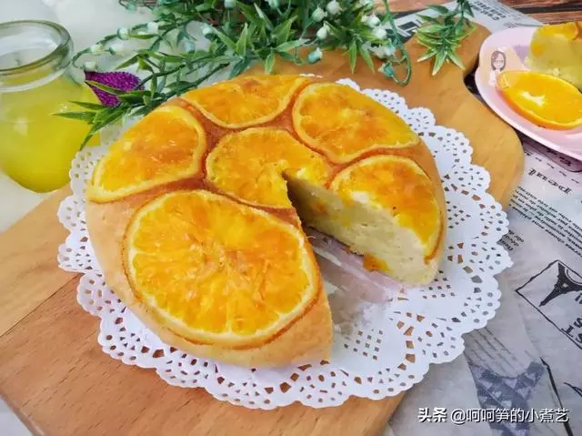 當小清新的橙子遇上軟乎乎的蛋糕,讓你吃一次就愛上它的獨特味道