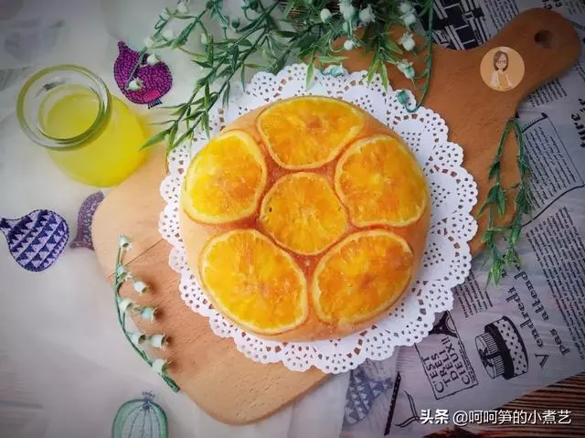 當小清新的橙子遇上軟乎乎的蛋糕,讓你吃一次就愛上它的獨特味道