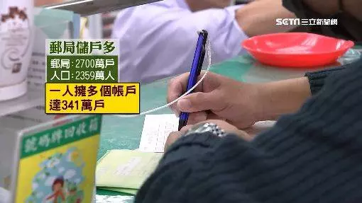 存款免繳稅！郵局儲戶達約2700萬